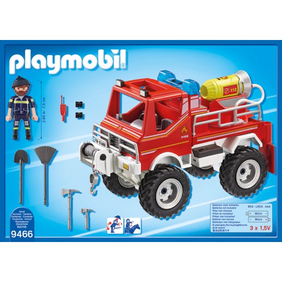 Playmobil City Action - Camion de pompieri