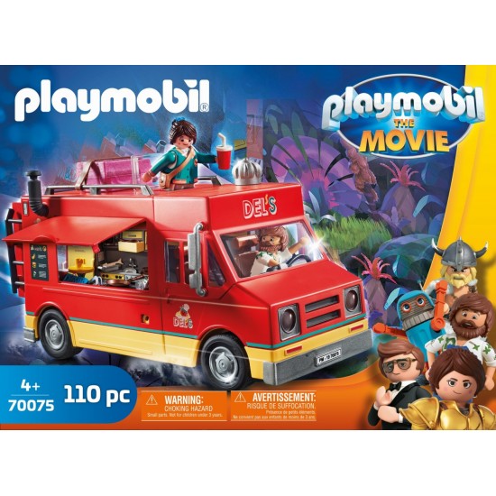 Playmobil The Movie - Camionul cu mancare al lui Del