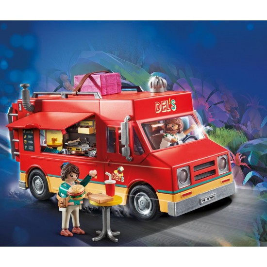 Playmobil The Movie - Camionul cu mancare al lui Del