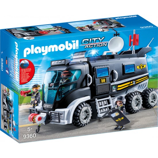 Playmobil City Action - Camionul echipei SWAT