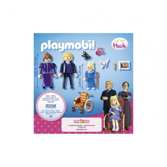 Playmobil Heidi - Clara si domnisoara Rottenmeier