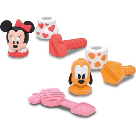 Set asamblare bebe Clementoni - Minnie Mouse si Pluto