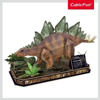 Puzzle 3D Stegosaurus 62 piese Cubic Fun