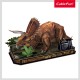 Puzzle 3D Triceratops 44 piese Cubic Fun