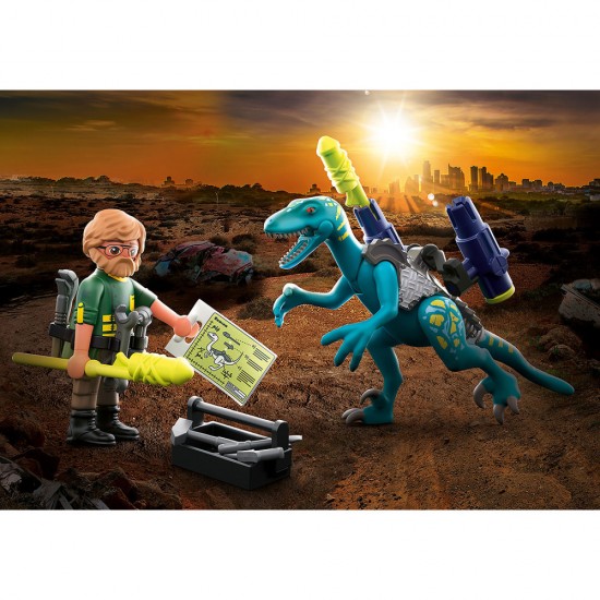 Playmobil Dino Rise Deinonychus - Gata de lupta