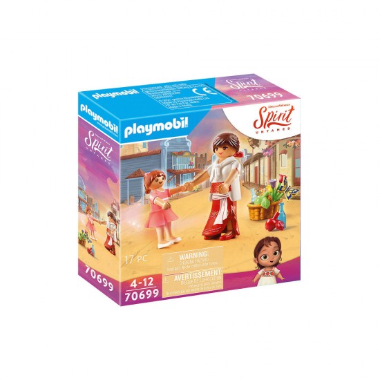 Playmobil Spirit - Fetita Lucky si mama ei Milagro