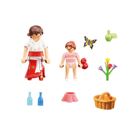 Playmobil Spirit - Fetita Lucky si mama ei Milagro