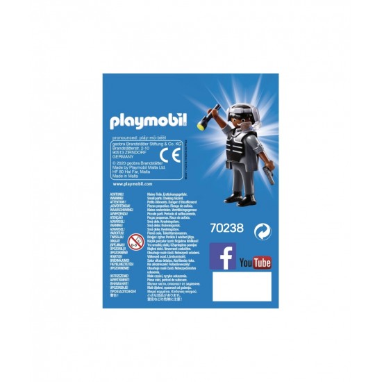 Figurina Politist SWAT Playmobil