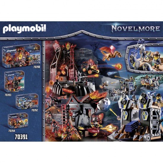 Fortareata Novelmore mobila Playmobil