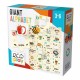 Puzzle mare alfabetul in engleza Headu Ecoplay 28 piese