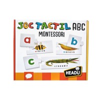 Joc Headu Montessori - Joc tactil ABC in limba romana