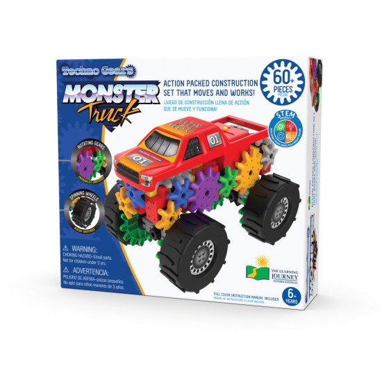 Joc de constructie 60 piese - Monster truck