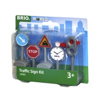 Kit semne trafic pentru trenulete BRIO