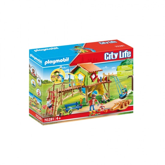 Playmobil City Life - Loc de joaca in parcul de aventuri