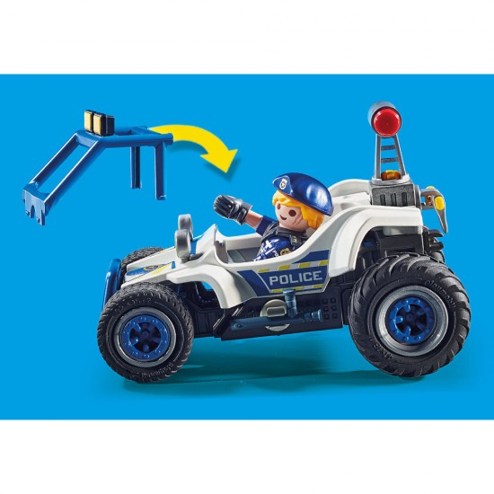Playmobil City Action - Masina Off Road de politie si hot