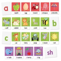 Joc Montessori cu cartonase - Sa invatam alfabetul