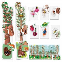 Joc Montessori cu cartonase - Sa invatam natura