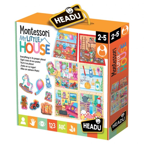 Set educativ Montessori - Casuta mea