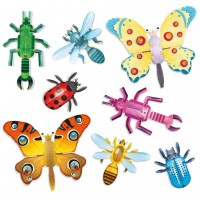 Joc Montessori Headu - Construieste o insecta