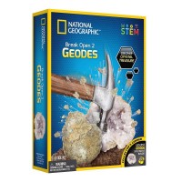Kit stiinta National Geographic - Invata sa spargi o geoda