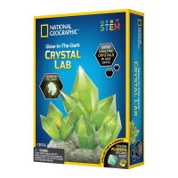 Kit stiinta National Geographic - Laborator de crestere cristale verzi