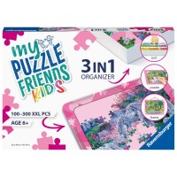 Organizator roz 3 in 1 pentru puzzle Ravensburger