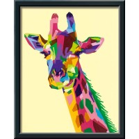 Pictura pe numere Ravensburger - Girafa