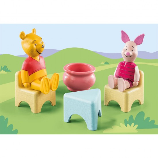 Playmobil 1.2.3 - Casa din copac a lui Winnie si Piglet Disney
