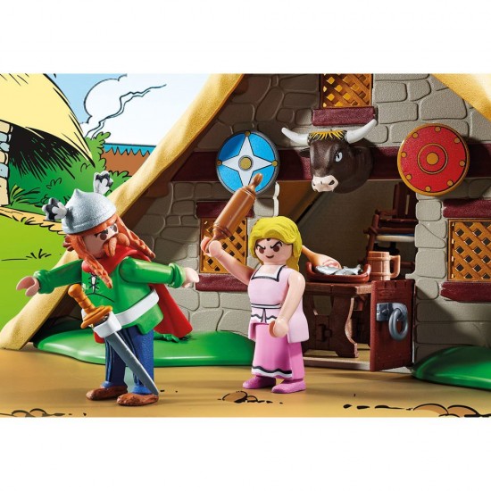 Set de joaca Playmobil Asterix si Obelix - Casa lui Vitalstatistix