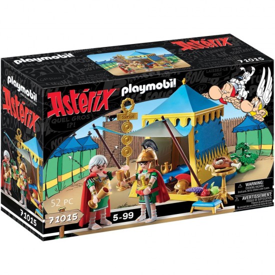 Set de joaca Playmobil Asterix si Obelix - Cortul generalului