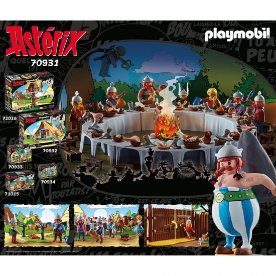 Set de joaca Playmobil Asterix si Obelix - Festival