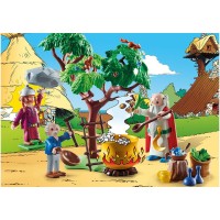 Set de joaca Playmobil Asterix si Obelix - Getafix cu potiunea magica