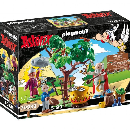 Set de joaca Playmobil Asterix si Obelix - Getafix cu potiunea magica