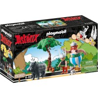 Set de joaca Playmobil Asterix si Obelix - Vanatoarea porcului salbatic