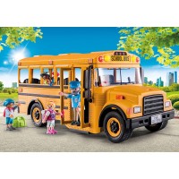 Set de joaca Playmobil City Life - Autobuz scolar