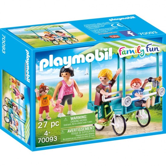 Playmobil Family Fun - Bicicleta de familie