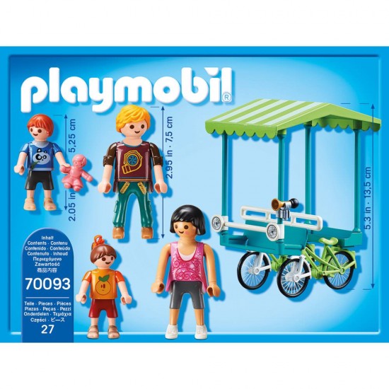 Playmobil Family Fun - Bicicleta de familie