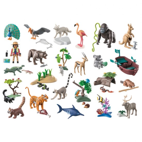Calendar Craciun Playmobil - Animalele Wiltopia