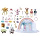 Playmobil Princess Calendar Craciun - Curcubeul printeselor