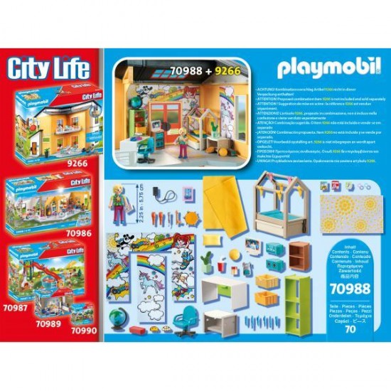 Playmobil City Life - Camera adolescentilor