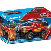 Playmobil City Action - Camion de pompieri cu furtun