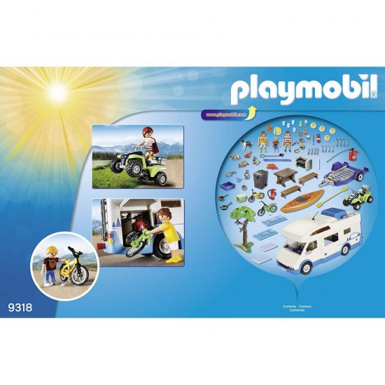 Playmobil Family Fun - Camping cu rulota