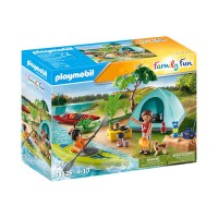 Playmobil Family Fun - Camping langa rau