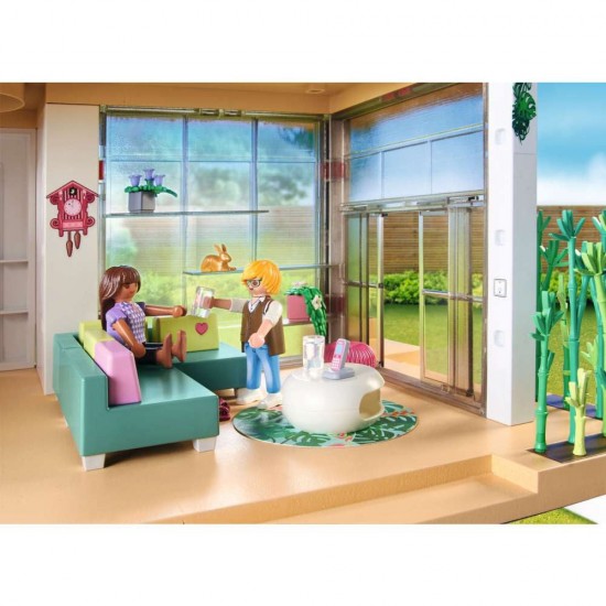 Playmobil My Life - Casa cu gradina de iarna