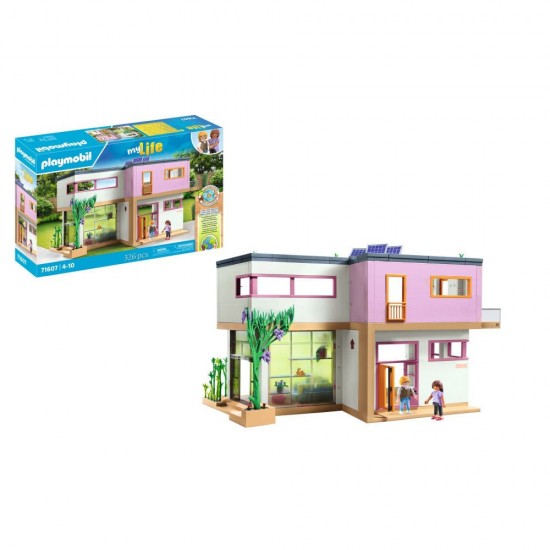 Playmobil My Life - Casa cu gradina de iarna