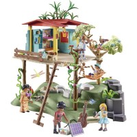 Set de joaca Playmobil Wiltopia - Casa din copac