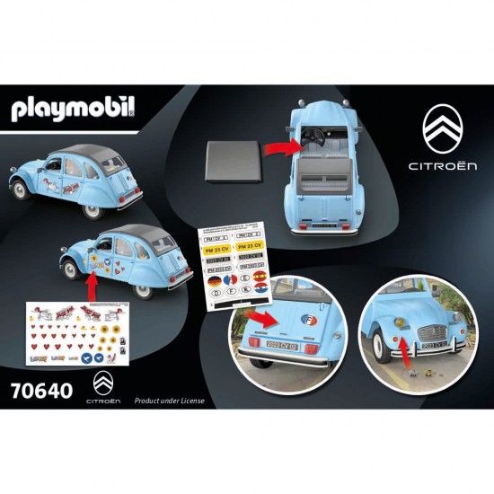 Playmobil Famous Cars Citroen 2 CV