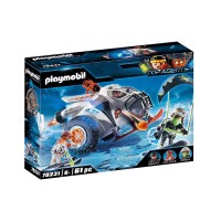Playmobil Top Agents - Echipa de spioni cu planor de zapada