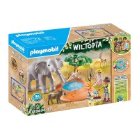 Playmobil Wiltopia - Elefant si lac