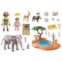 Playmobil Wiltopia - Elefant si lac